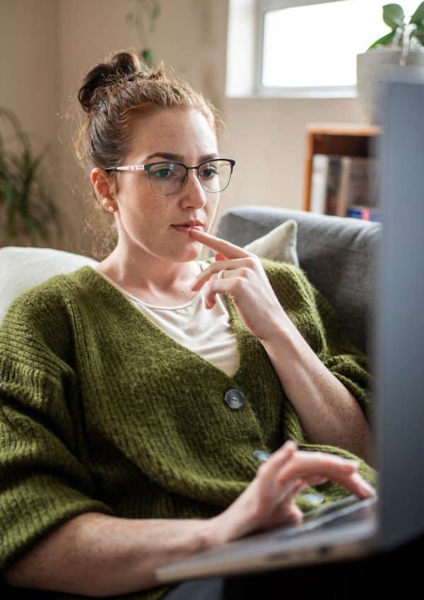 association professional reviewing membership renewal data