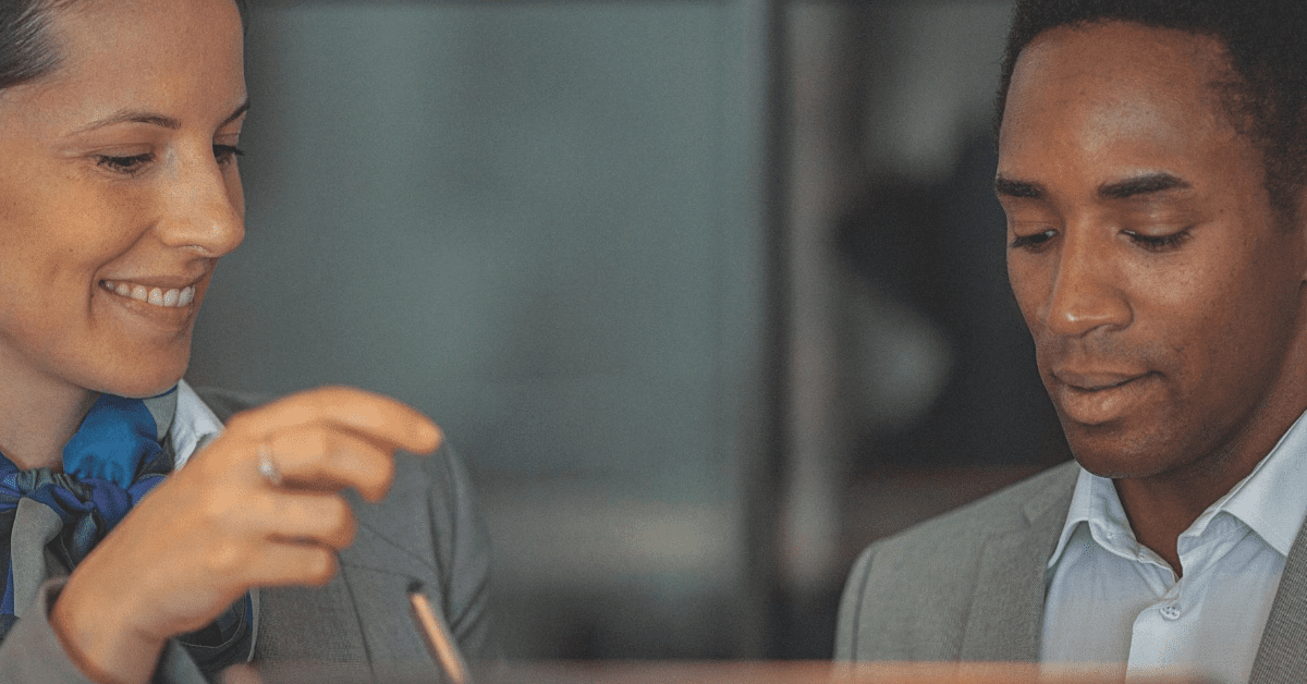 Team members deciding community platform