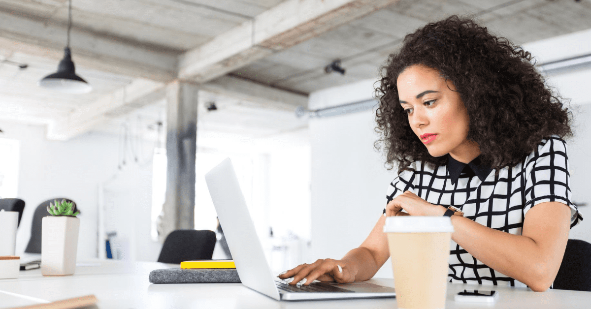 Manager reviewing event app costs