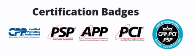 certification badges